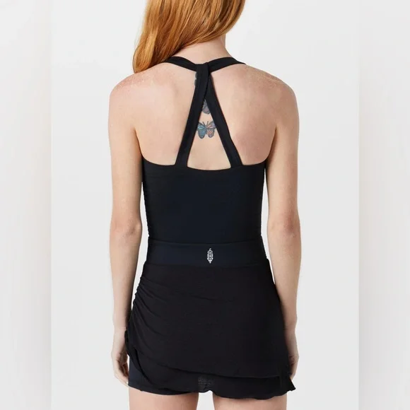 Free People Movement Women's Fall Little Bit Love Skortsie Size Small - Picture 2 of 8